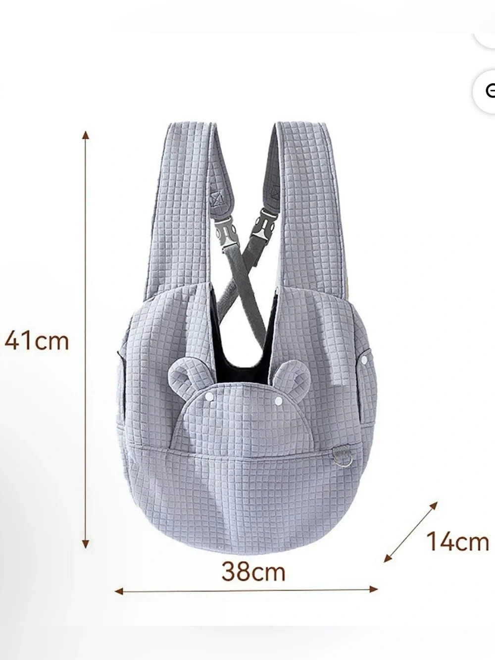 ❤️ Dog carrier holder, dog sling up to 13 pounds New